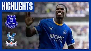 EVERTON v CRYSTAL PALACE | Premier League highlights