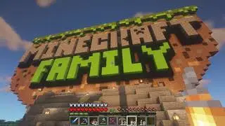 Minecraft Family Intro | Java Survival Server | Dad and 3 kids play Minecraft!