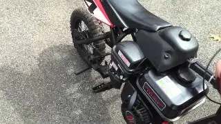 Razor dirtbike with predator 212