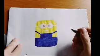 Drawing Everyone&rsquo;s Favorite Minion! | Funny Art Time 🎨| Easy Drawing Tutorial for Beginners #art