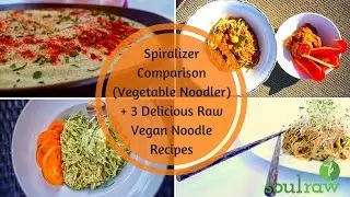 Spiralizer Comparison (Vegetable Noodles Creator) + 3 Recipes (and what to do with the leftovers)