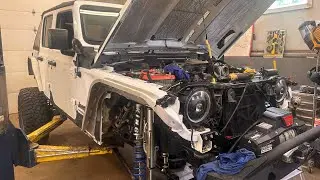 PSC Ram Assist Install On JLU Wrangler Part-2