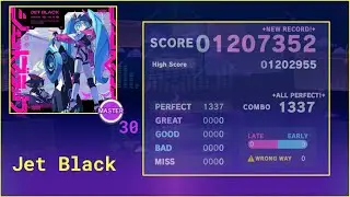 Project Sekai: Jet Black (Master Lv 30) All Perfect
