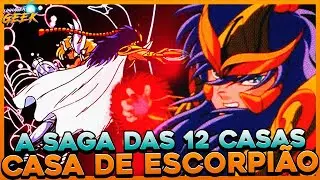 A SAGA DAS 12 CASAS: CASA DE ESCORPIÃO (HYOGA VS MIRO)