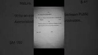 MD#publicadministration1st  mid-sem question paper 2025 #yt #shorts#feb5 #trending #multidiscipline