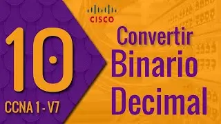 Como convertir Binario a Decimal Cisco VICEVERSA FACIL BIEN EXPLICADO👍