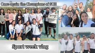 Sport week vlog - Pokhara university college Tera ko ramailo hernu hola 