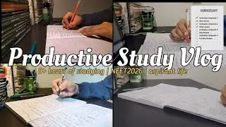 Dealing With Weak Chapter😕| Making it Easier Through Many Revisions 💥📚|Study Vlog of NEET aspirant📷