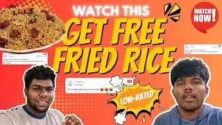 Don't order this from Zomato! 🤬 | Worst food in Chennai? | Low rated foods in Zomato - தமிழ் Review