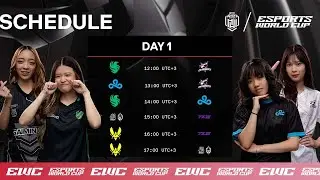 🔴 LIVE | DAY 1 | MWI 2024 X EWC Group Stage | (ENG)