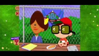Good vs bad team in backyard baseball