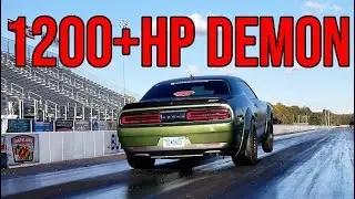 1200HP DEMON Does A Wheelie!