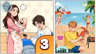 Brain Puzzle 3 Crazy Mind Level 33: Make The Crab Release Its Claw !Gameplay Solution