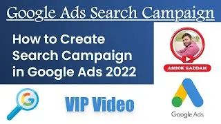 How to Create Search Campaigns in Google Ads 2022 Tutorial || Digital Marketing Tutorials in Telugu