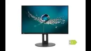 Fujitsu B27 9 TS FHD Front Buttons, Each one Menu, Showing 5 in 1 Stand Height, Swivel, Tilt, Rotate