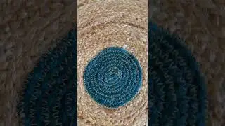 Boho Scalloped Jute Rug 🧵 | Handmade Natural Decor for Every Room!