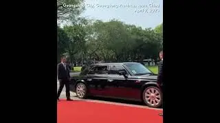 Macron arrives at Sun Yat-Sen University to meet with Chinese students