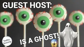 EASY Halloween Treats 🎃 | Halloween Recipes | DIY snacks (How to Make Cake Pops) - EYEBALL Cake Pops