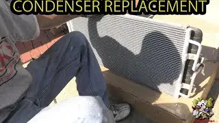How To Replace An AC Condenser In a Car - Impala 2006 -2016