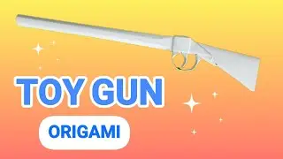Origami Toy Weapon 🔫 | How to Make a Paper Toy Gun &mdash; No Glue