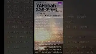 YAHabah (LOVE-of-YAH) by RuOCK & the ROBOTS based on the 2 MOST Important Commands Matthew 22:37-39