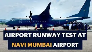IAF Aircraft Makes Trial Landing At Navi Mumbai International Airport