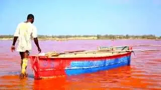 Lake Retba (Pink Lake), Senegal. _Documentary