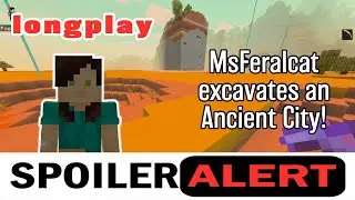 Minecraft Bedrock Longplay: MsFeralcat excavates an Ancient City (no commentary)
