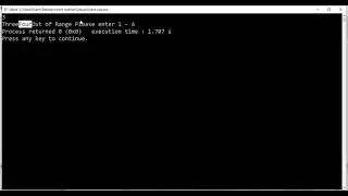 Switch case in C++