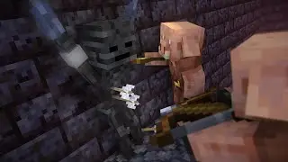 【Monster School】Wither Skeleton Life 【マイクラアニメ】