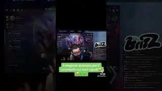 Il Magister stunnato da un commento😂😂💚💚 #brizz #leagueoflegends #lol