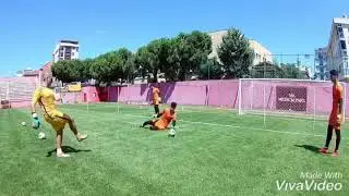 Specific pro goalkeepers training ⚽️👊 Technique # Goal Position