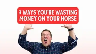 3 Ways You're Wasting Money on Your Horse