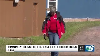 Community members turn out for early Mont Ripley fall chairlift tours