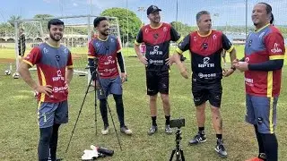 DESAFIO | PROFISSIONAIS 🆚 YOUTUBERS | Goleiro de capacete, M32 Venom, Isa&iacute;as GK, Matheus Ferrari