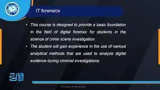 Master of Science in Cybersecurity - Penetration testing and ethical hacking -  Orientation Lecture