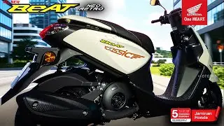 MEMANAS 🔥 AKHIRNYA HONDA BEAT VERSI KLASIK MELUNCUR DENGAN DESAIN RETRO | SIAP LAWAN YAMAHA FAZZIO