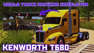 KENWORTH T680 / CON ESCAPES LATERALES / CON INTERIOR FULL / WORLD TRUCK DRIVING SIMULATOR 