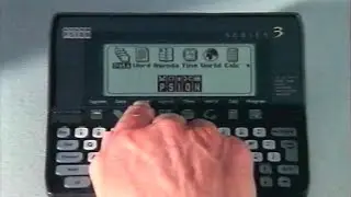 The Psion Series 3 Commercial 1992 Personal Electronic Organiser Computer