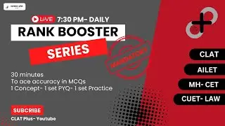 RANK BOOSTER SERIES MCQ Practice | Criminal Law-  THEFT यानी की चोरी