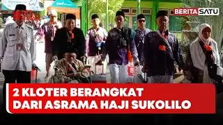 2 Kloter Berangkat dari Asrama Haji Sukolilo | Beritasatu
