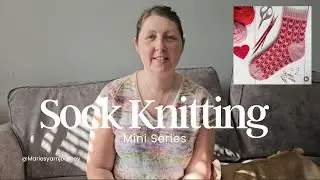 LOVE LINK SOCKS series part 3 -  Test knitting these colourwork socks from Tea, Cakes & Makes 🧦