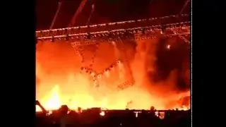 LIVE COVERAGE : Huge Fire at Stage of Make In India Event Girgaon Mumbai India