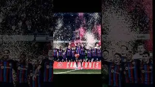 Barca Laliga Cold Champions 🥶💧 #barcalona #barcaedit