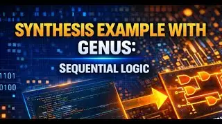 Demo- Synthesis example with Genus- Sequential logic | Video 13c