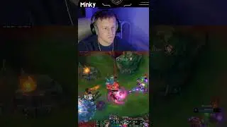 They Thought Tower Would Save Them 💀 | Malphite Flash Ult | #minky_here on #Twitch #leagueoflegends