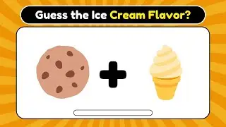 Guess the Ice cream flavor by emoji 🍦 Emoji Quiz