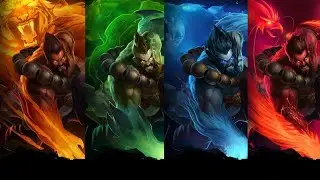 Spirit Guard Udyr Epic effects / Хранитель духов Удир эффекты - League of Legends