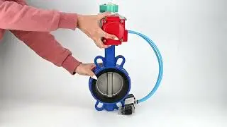 Elephant WBV1632E Butterfly Valve | Cast Iron Body, 316L Disc, EPDM Seal, Pneumatic Automation