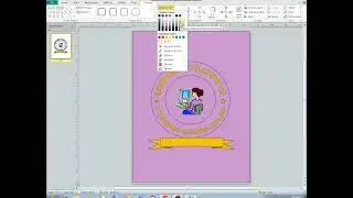 LOGO DESIGN - How to Design a Logo using Microsoft Publisher step-by-step